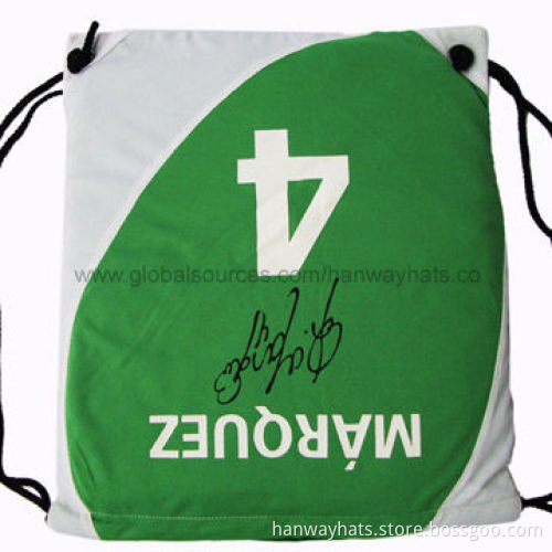 Small Canvas Drawstring Bag with Handles, Customized Logos are Accepted